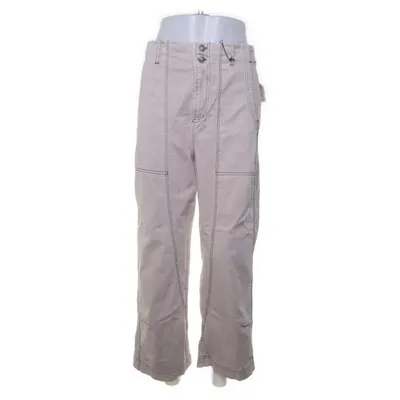 Spijkerbroek (Beige) van Free People Katoen