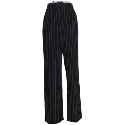 Stoffhose (Schwarz, Weiß) von NA-KD