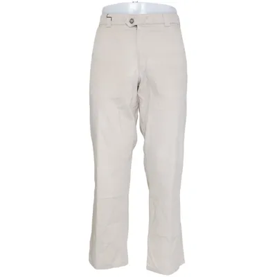 Chinos (Beige) van Meyer Katoen, Elastaan, Polyester