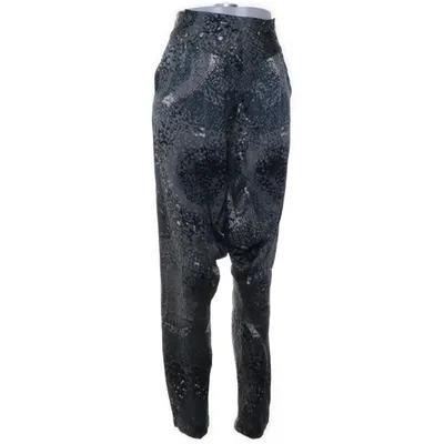 Byxor (Grön, Flerfärgad) från Margit Brandt Elastan, Silke