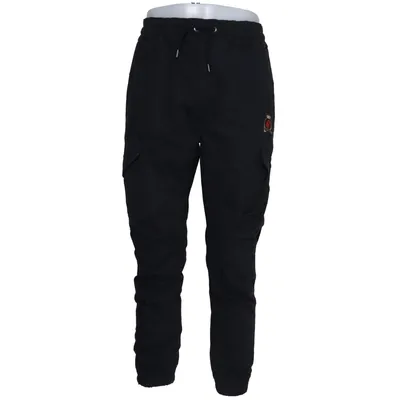 Cargobukser (Sort) fra SikSilk Bomuld, Elastan, Uld