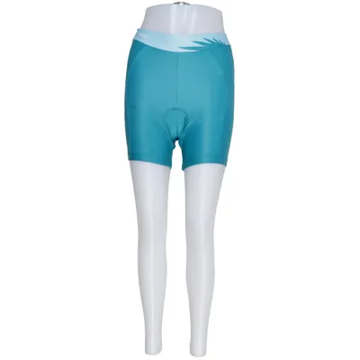 Cykelbyxor (Blå) från BTWIN Elastan, Polyamid, Polyester, Polyuretan