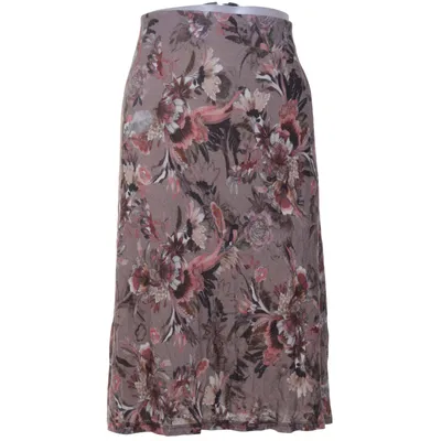 Rok (Bruin, Meerkleurig) van Camilla Thulin Elastaan, Polyester, Viscose
