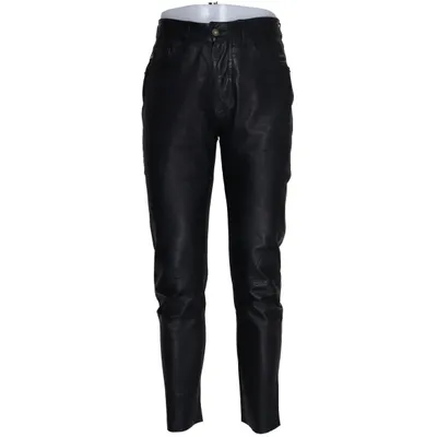 Leren broek (Zwart) van Rock'n Blue Leer