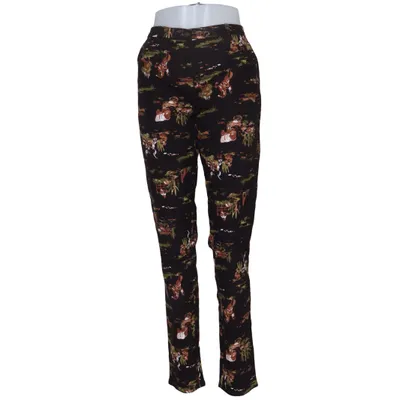 Pants (Brown, Multicolored) from Blutsgeschwister Cotton, Elastane, Polyester