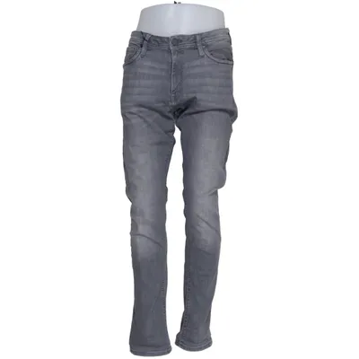Jean (Gris) de Jack & Jones Jeans Intelligence Coton, Élasthane, Polyester