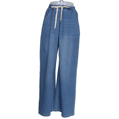 Spijkerbroek (Blauw) van Halara Katoen, Elastaan, Polyester