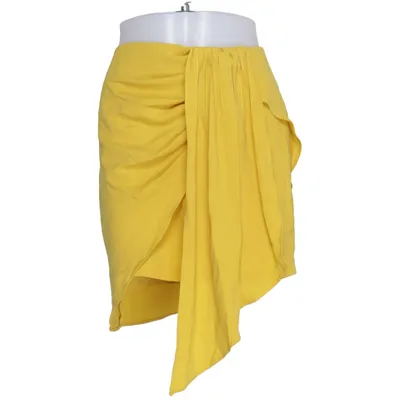 Wrap skirt (Yellow) from Belair Polyester
