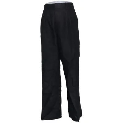 Suit pants (Black) from H&M Cotton, Linen, Polyester
