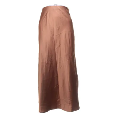 Maxi skirt (Brown) from VRS Woman Polyester, Elastane
