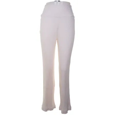 Palazzo broek (Beige) van Les Lunes Elastaan, Viscose