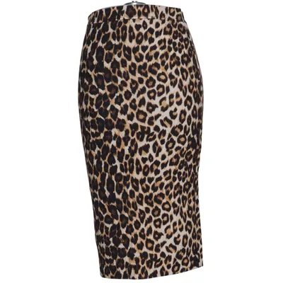 Jupe (Marron, Noir, Beige) de Jucca Polyamide, Viscose