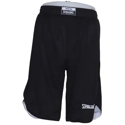 Basketbal shorts (Zwart, Wit) van Spalding