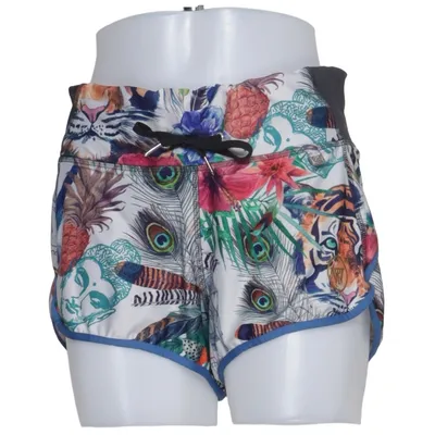 Short de sport (Multicolore) de Power Woman Élasthane, Polyester