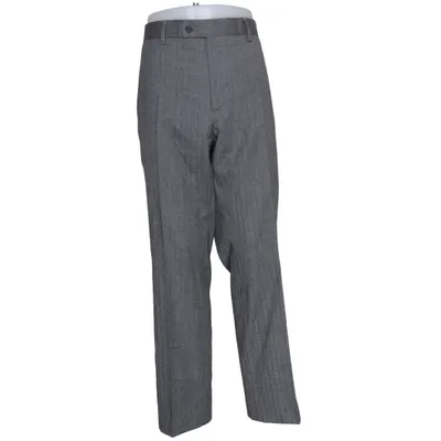 Kostymbyxor (Grå) från Dressmann Premium Collection Polyester, Ull