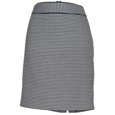 Kjol (Svart, Vit) från Banana Republic Elastan, Polyester, Polyuretan, Viskos