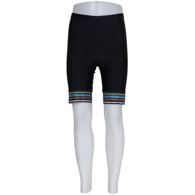 Fietsbroekje (Zwart, Meerkleurig) van Nakamura Elastaan, Polyamide, Polyester