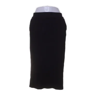 Maxi rok (Zwart) van Uniqlo Katoen, Elastaan
