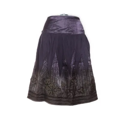 Rok (Lila, Meerkleurig) van Zara Trafaluc Katoen, Viscose