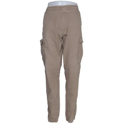 Cargo broek (Beige) van Yôke Katoen, Elastaan, Polyester, Viscose