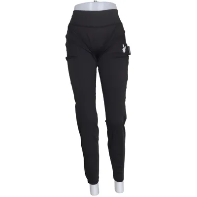 Sportleggings (Zwart) van Playboy x Missguided Elastaan, Polyester
