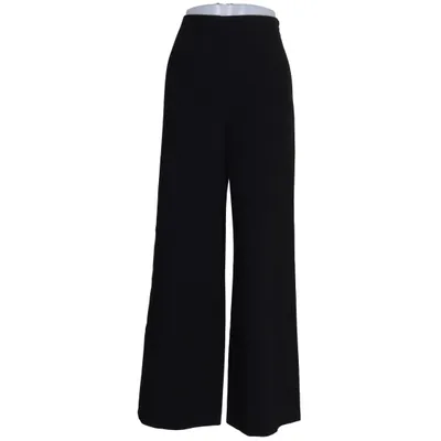 Pantalon patte d'éléphant (Noir) de KappAhl Élasthane, Polyester, Viscose