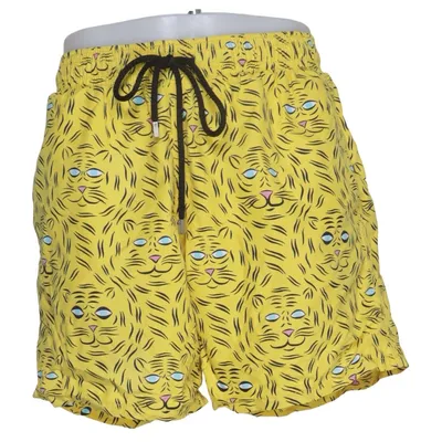 Badshorts (Gul, Flerfärgad) från Vilebrequin Bomull, Polyamid, Polyester