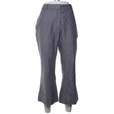 Kostymbyxor (Grå) från Weekday Bomull, Elastan, Metallfiber, Polyester