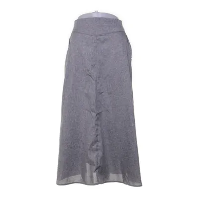 Maxi skirt (Gray) from Shein Curve Polyester