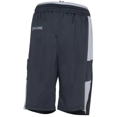 Basketball shorts (Black, Gray) from Spalding Polyester