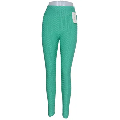 Træningsleggings (Grøn) fra Vera Fashion Elastan, Polyamid