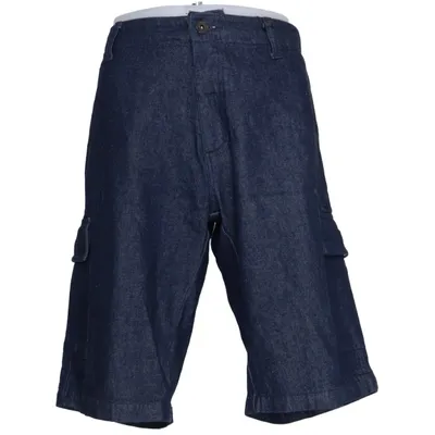 Shorts cargo (Bleu) de Mauro Ferrini Coton