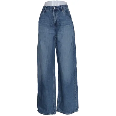 Jeans (Blå) fra Uniqlo Jeans Bomuld, Lyocell, Polyester