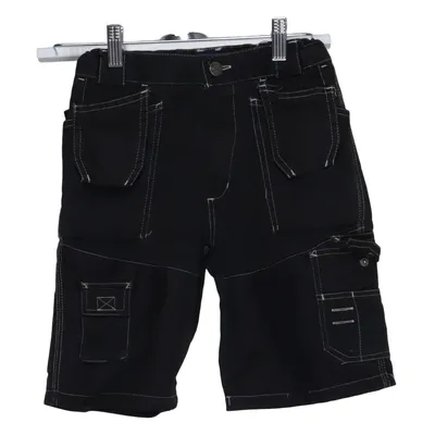 Korte werkbroek (Zwart) van Carpenter Katoen, Polyester