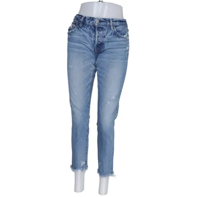 Jeans (Blå) från Moussy Bomull, Skinn