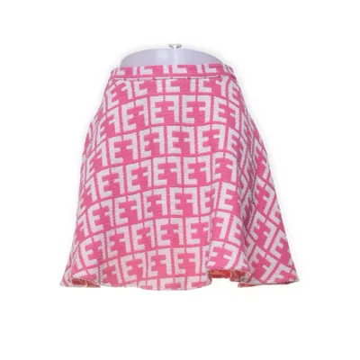 Kjol (Rosa, Flerfärgad) från Elisabetta Franchi Akryl, Bomull, Polyester
