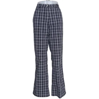Pants (Black, White) from Wichèle Cotton, Elastane, Polyester