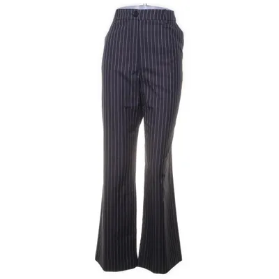 Palazzo broek (Grijs, Wit) van KappAhl Polyester, Viscose