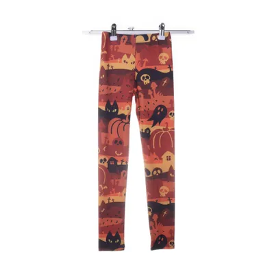 Leggings (Orange, Multicolored) from Maya Freya Elastane, Polyester