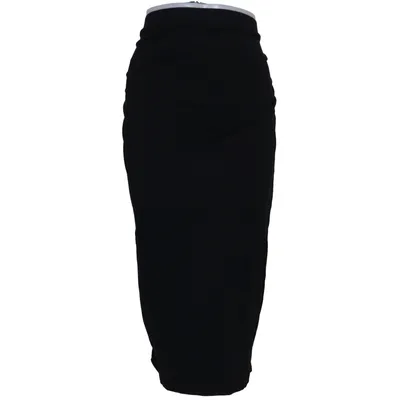 Mammakjol (Svart) från Anna Field Mama Bomull, Elastan