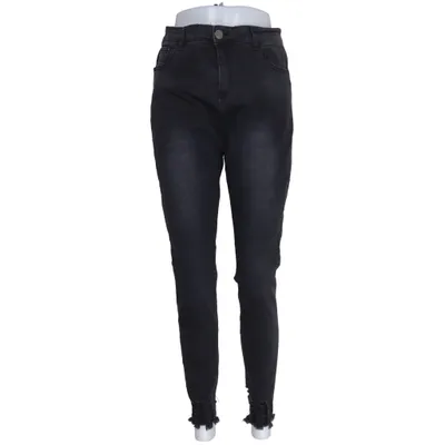 Jeans (Sort) fra Miss RJ Bomuld, Elastan, Polyester