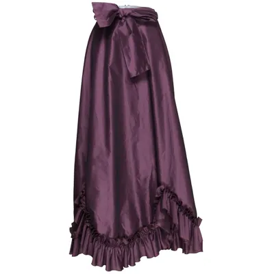 Jupe longue (Violet) de Vera Mont Acétate, Polyester