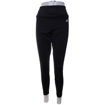 Träningstights (Svart, Vit) från Adidas Elastan, Polyester