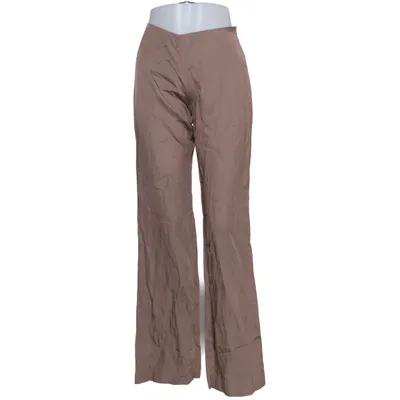 Palazzohose (Braun) von MaxMara Baumwolle, Cupro, Metallfaser