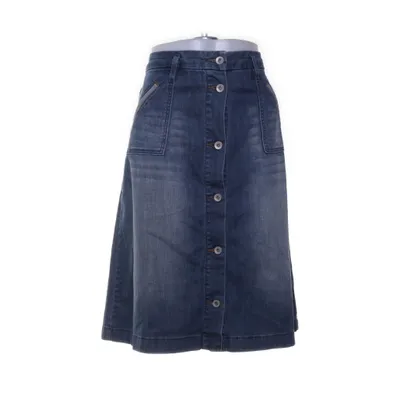 Jeanskjol (Blå) från ESPRIT Denim Bomull, Elastan