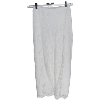 Pantalon patte d'éléphant (Blanc) de Lindex Kids Coton, Polyamide, Polyester, Viscose