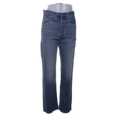 Jeans (Ribcage Straight Ankle) from Levi's Premium Cotton, Lyocell