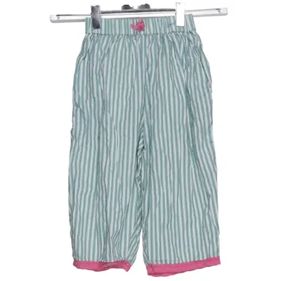 Pantalon de pyjama (Vert, Blanc) de Zara Coton