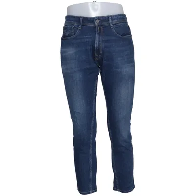 Spijkerbroek (Blauw) van Replay Katoen, Elastaan