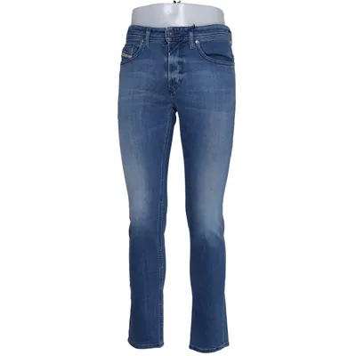 Spijkerbroek (Blauw) van Diesel Katoen, Elastaan